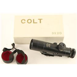 Vintage Colt 3x20 Scope