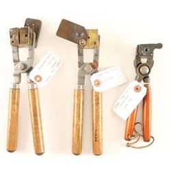 Lot of 3 Bullet Molds