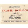 Image 2 : Lot of .30 Match Ammo