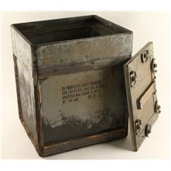 Vintage Insulated Military Crate