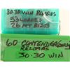 Image 2 : Lot of 30-30 Reloads & Brass