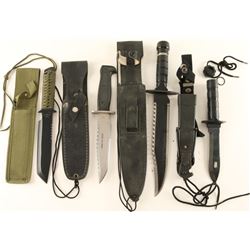 Lot of 4 Tactical Type Knives