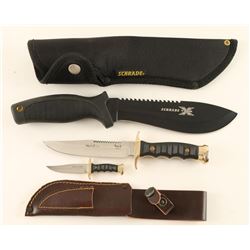 Lot of 2 Knives