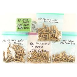 Lot of .221 Fireball Brass
