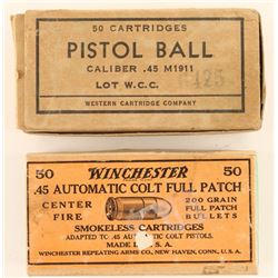 Lot of .45 Ammo