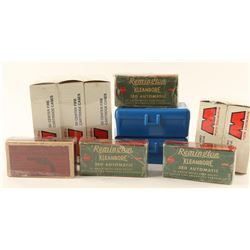 Lot of 38 Auto Ammo & Brass
