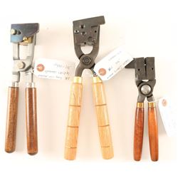 Lot of 3 Bullet Molds