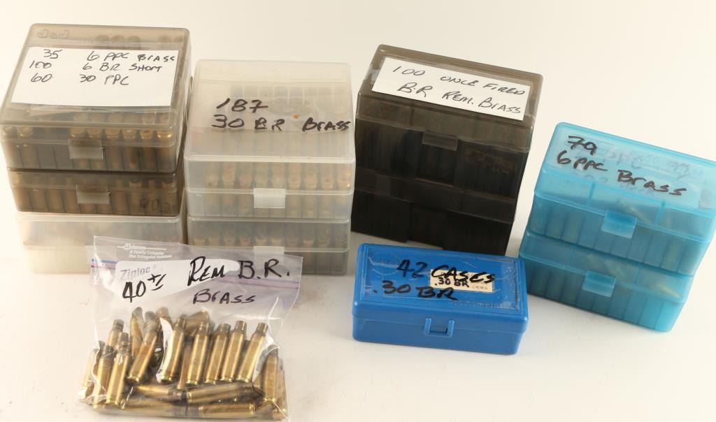 Lot of .30 PPC & BR Brass
