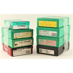 Lot of 8 Reloading Dies