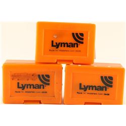 Lot of 3 Lyman Moulds