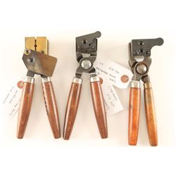 Lot of 3 Bullet Molds