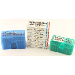 Lot of 7.5 mm Ammo