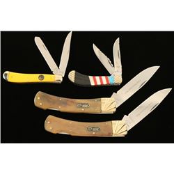 Lot of 4 Pocket Knives