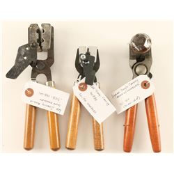 Lot of 3 Bullet Molds