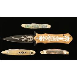 Lot of 4 Pocket Knives