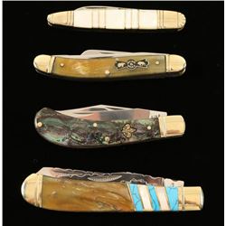 Lot of 4 Pocket Knives