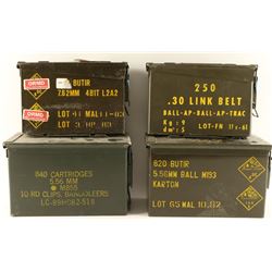 Lot of Ammo Cans