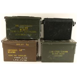 Lot of Ammo Cans
