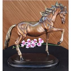25 LBS Bronze Racing Horse "The Final Furlong" (20"X26")