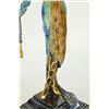 Image 4 : 10 LBS Ancient Byzantine Statue Multi Color Patina Bronze Sculpture (19"X8")