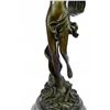 Image 2 : Female Bronze Sculpture on Marble Base