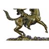 Image 2 : Mounted Indian Chief Bronze Sculpture