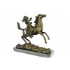Image 9 : Mounted Indian Chief Bronze Sculpture