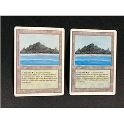 MAGIC THE GATHERING, PAIR OF COLLECTABLE CARDS INCLUDING: