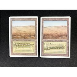 MAGIC THE GATHERING, PAIR OF COLLECTABLE CARDS INCLUDING: