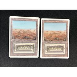 MAGIC THE GATHERING, PAIR OF COLLECTABLE CARDS INCLUDING: