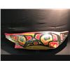 Image 1 : OLDER HAIDA CARVED CANOE, MEASURES 73.5" LONG X 22.5" WIDE