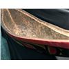 Image 4 : OLDER HAIDA CARVED CANOE, MEASURES 73.5" LONG X 22.5" WIDE