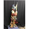 Image 1 : TOTEM POLE BY GITSKAN NATION ARTIST RUPERT JEFFREY