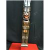 Image 4 : BEAUTIFULLY CARVED AND PAINTED 4 FIGURE LONG HOUSE 82" TALL TALKING POLE BY NAMGIS NATION ARTIST