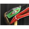 Image 2 : STRIKING RAVEN MASK BY NAMGIS NATION ARTIST HERMAN BRUCE SR. FROM ALERT BAY