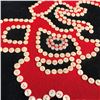 Image 3 : LARGE CEREMONIAL DRUM WITH 'YOGIES' (SEA MONSTER) PAINTED ON FRONT.  DRUM COMES WITH BEADED