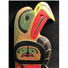 Image 2 : CARVED / PAINTED WALL MOUNT BALD EAGLE PANEL BY SQUAMISH NATION'S NEIL BAKER