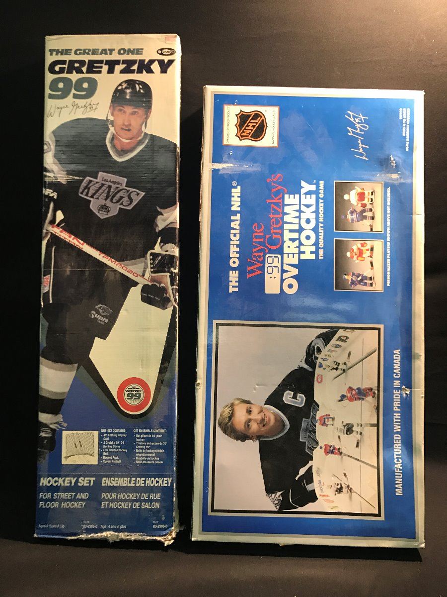 Lot Of 2 Wayne Gretzky Items In Original Packaging Inc