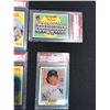 Image 2 : LARGE LOT OF PSA GRADED BASEBALL CARDS INC. 33 1959 CARDS WITH CLEVLAND INDIAN TEAM CARD AND 1981