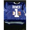 Image 1 : TORONTO MAPLE LEAFS MEMORABILIA LOT INC. JOHNNY BOWER AUTOGRAPHED JERSEY WITH JSA AUTHENTICATION