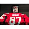 Image 1 : LOT OF SYDNEY CROSBY MEMORABLIA INC. SIGNED TEAM CANADA PHOTOGRAPH, PRINT, WORLD OF SPORTS APPAREL