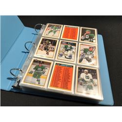 BINDER OF HOCKEY CARDS