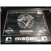 Image 2 : ENVIROMINT 3 TROY OZ., .999 PURE SILVER LIMITED EDITION (#812) TORONTO BLUE JAYS WORLD CHAMPION
