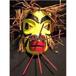 BUMBLEBEE MASK BY STO'LO NATION ARTIST ROBERT THOMAS.