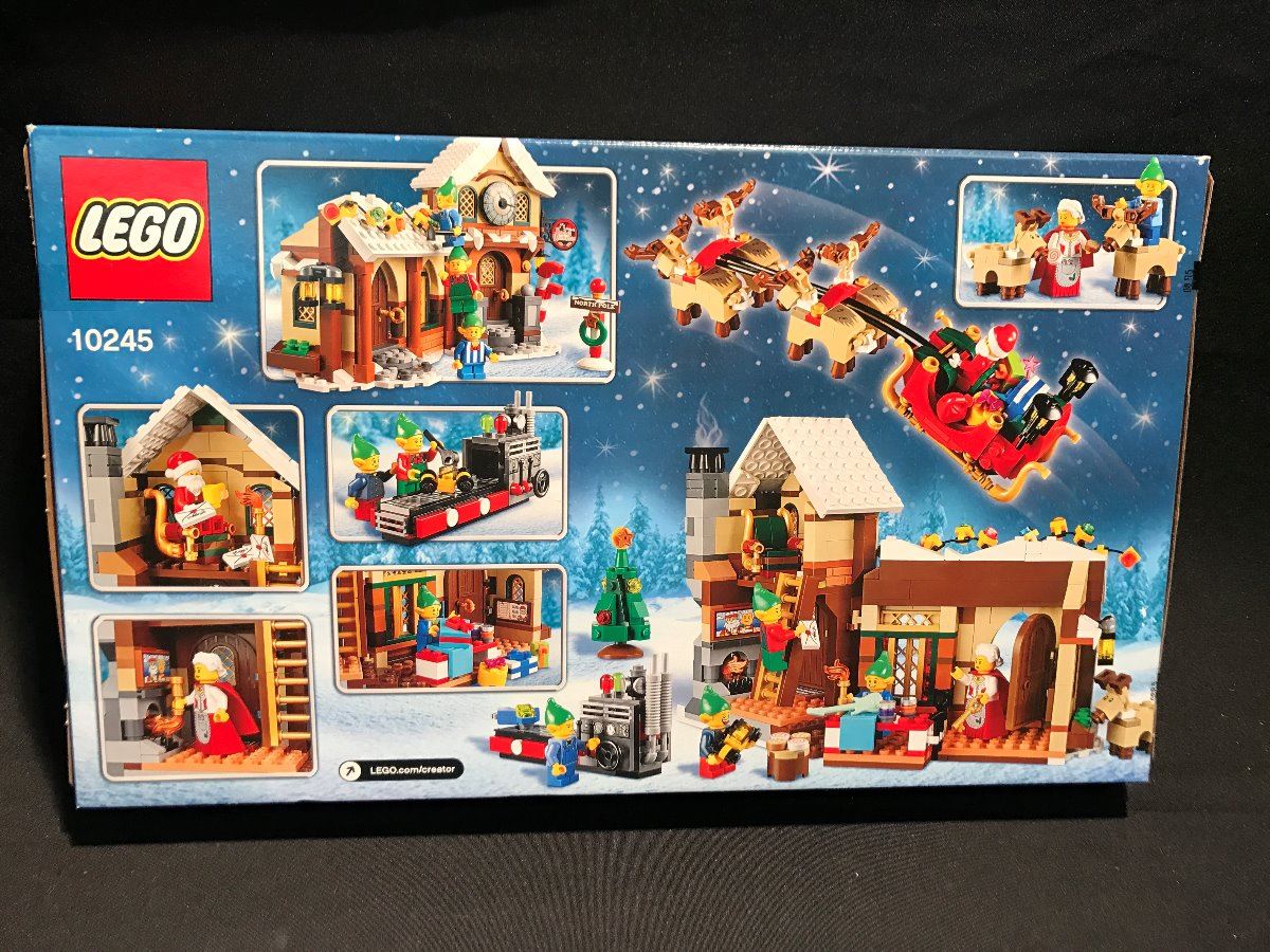 LEGO (10245) CREATOR SANTA'S WORKSHOP 883 PC FACTORY SEALED BUILDING ...