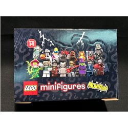 LEGO (SERIES 14) MONSTERS MINI FIGURES 14 PC COMPLETE CASE FACTORY SEALED BUILDING TOY  SET