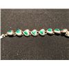 Image 2 : LOT OF MALACHITE JEWELLERY INCLUDING: NECKLACE, 2 BRACELETS AND 2 SETS OF EARRINGS