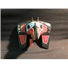 Image 1 : THUNDERBIRD TRANSFORMATIONAL MASK BY GITSKAN ARTIST RUPERT JEFFREY.  MASK FEATURES