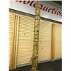 Image 1 : OLDER HAIDA 10' TALL 6 FIGURE TOTEM POLE FEATURING: RAVEN, BEAR AND FROG WITH THREE WATCHMEN ON