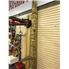 Image 2 : OLDER HAIDA 10' TALL 6 FIGURE TOTEM POLE FEATURING: RAVEN, BEAR AND FROG WITH THREE WATCHMEN ON